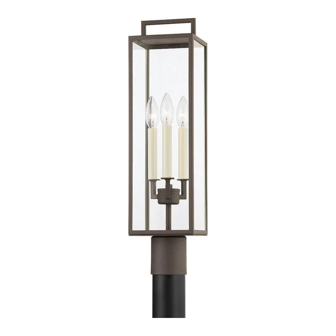 Troy Lighting - Beckham Exterior Post Mount - P6385-TBZ - Canada Light Shop
