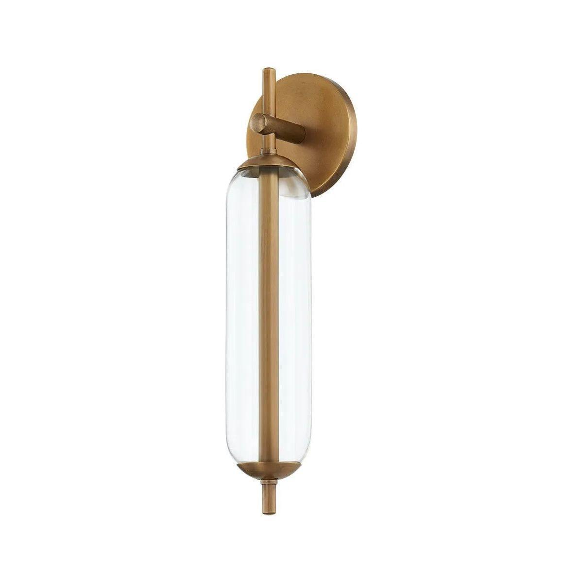 Troy Lighting - Blaze LED Exterior Wall Sconce - B1717-PBR - Canada Light Shop