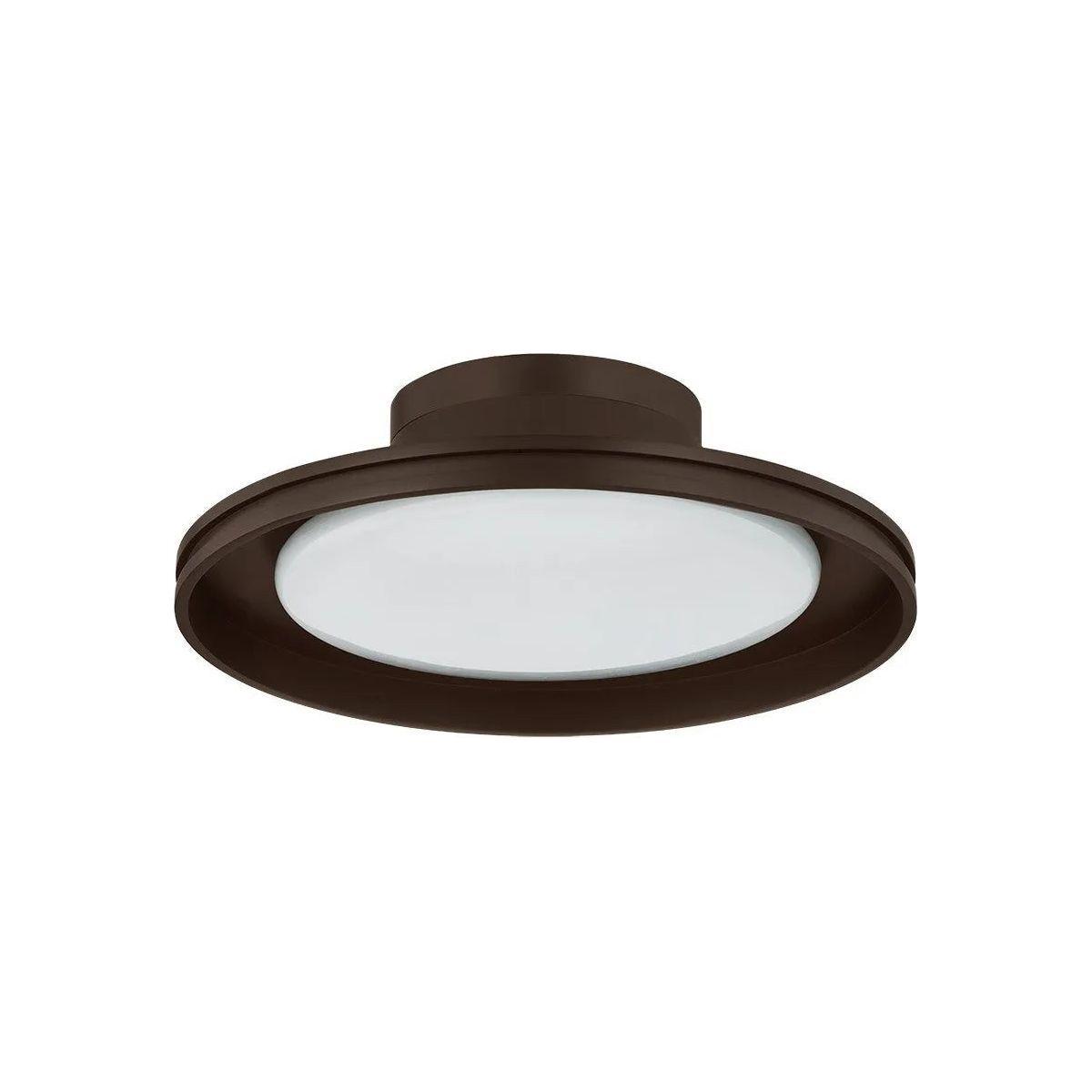 Troy Lighting - Cannes LED Exterior Flush Mount - C3115-BRZ - Canada Light Shop