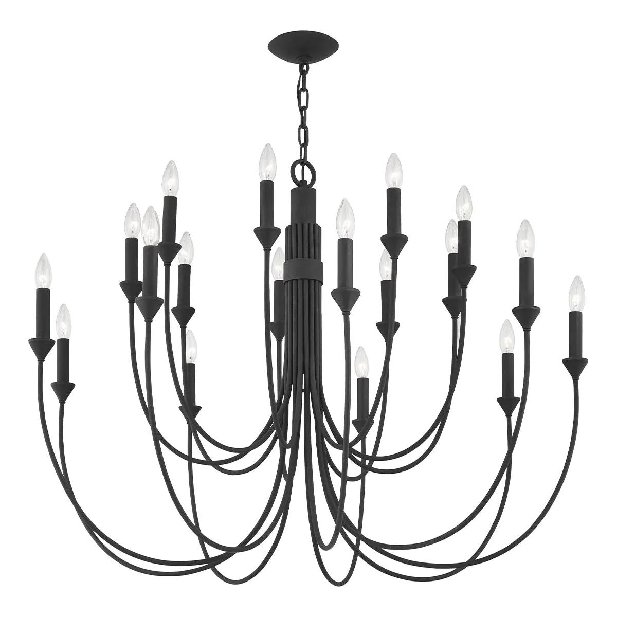 Troy Lighting - Cate Chandelier - F1018-FOR - Canada Light Shop