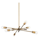 Troy Lighting - Chino Chandelier - F1944-PBR/SBK - Canada Light Shop