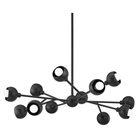 Troy Lighting - Colt Chandelier - F7412-SBK - Canada Light Shop