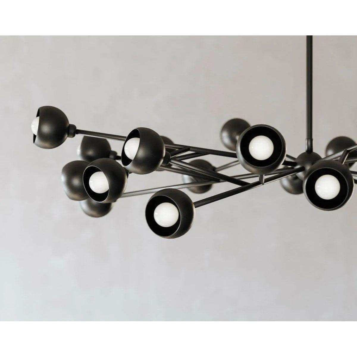 Troy Lighting - Colt Chandelier - F7412-SBK - Canada Light Shop