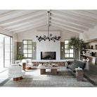 Troy Lighting - Colt Chandelier - F7412-SBK - Canada Light Shop