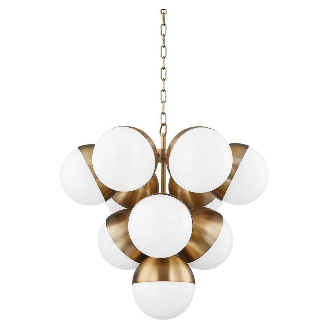 Troy Lighting - Cupertino Chandelier - F1526-PBR - Canada Light Shop