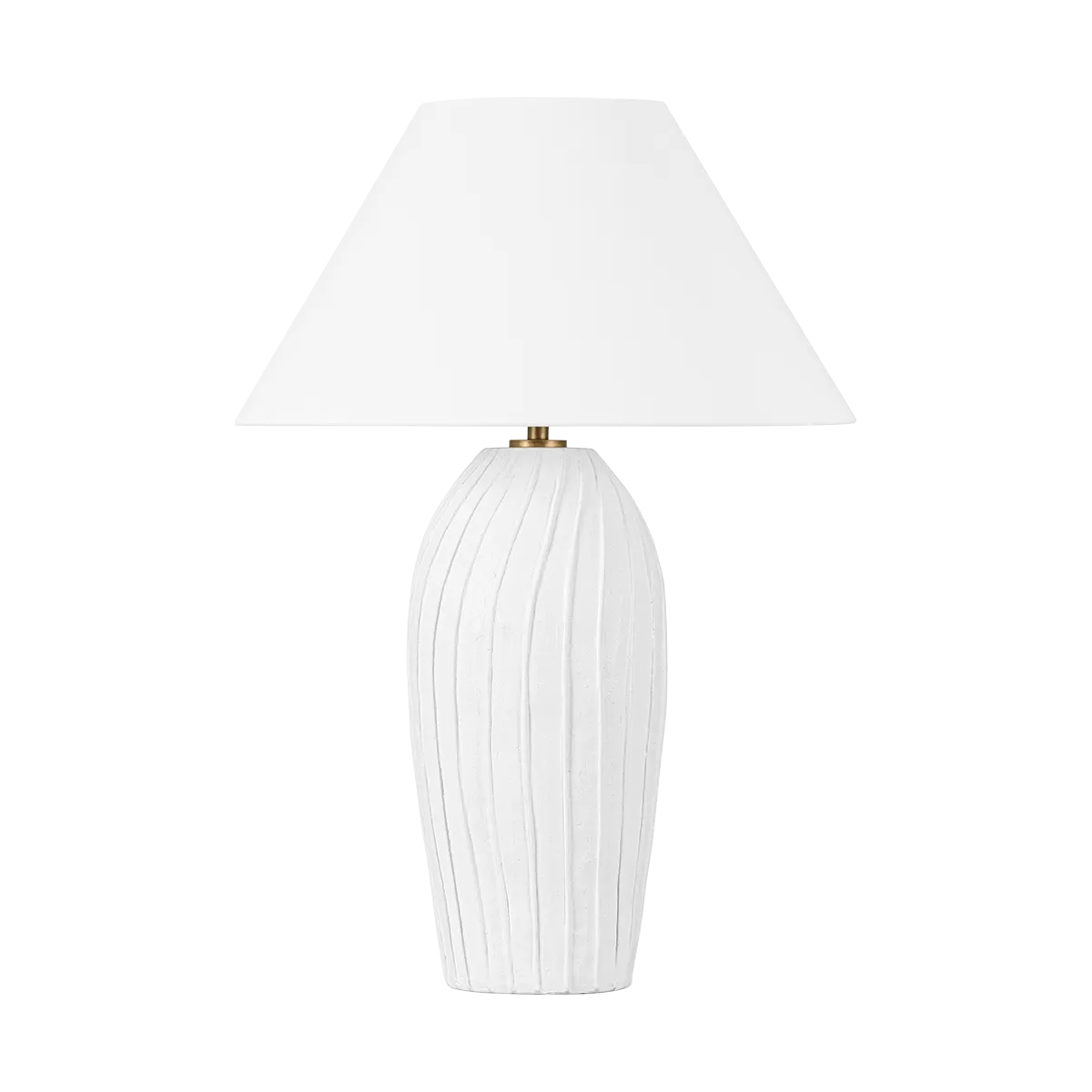 Troy Lighting - Deacon Table Lamp - PTL2231-PBR/CLW - Canada Light Shop