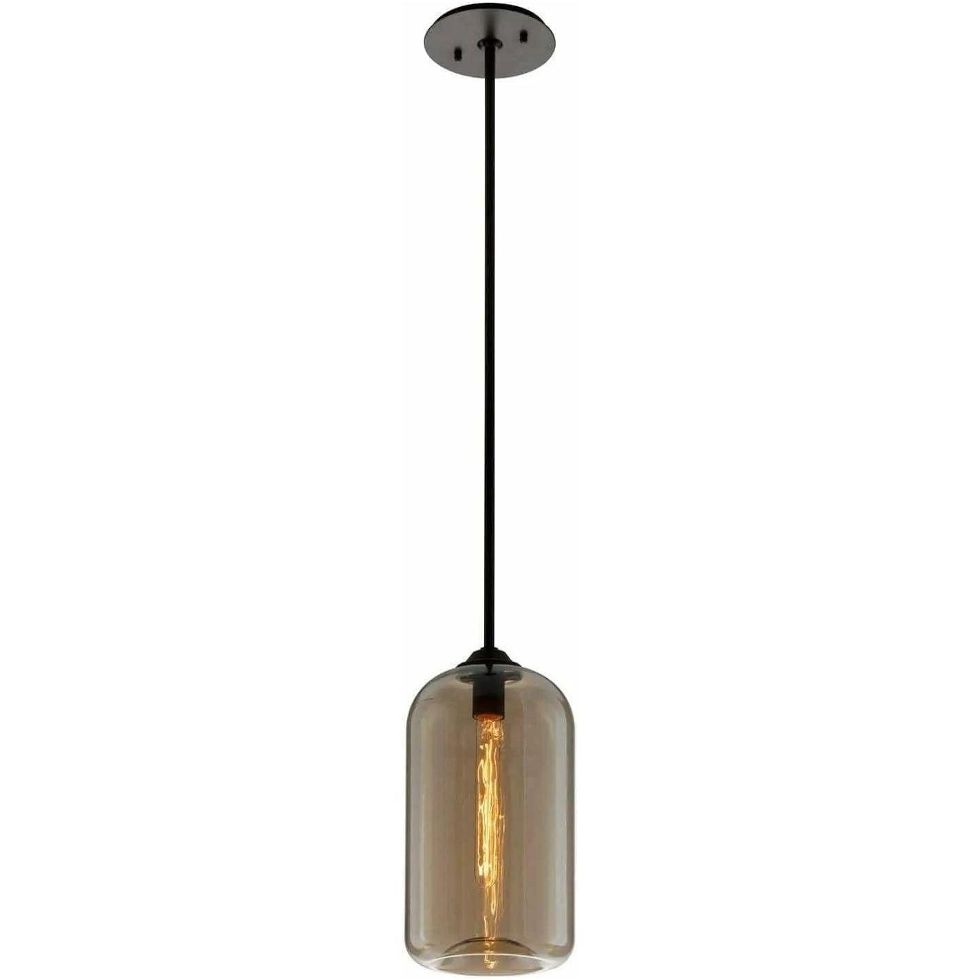 Troy Lighting - District Pendant - F5571-SBK - Canada Light Shop