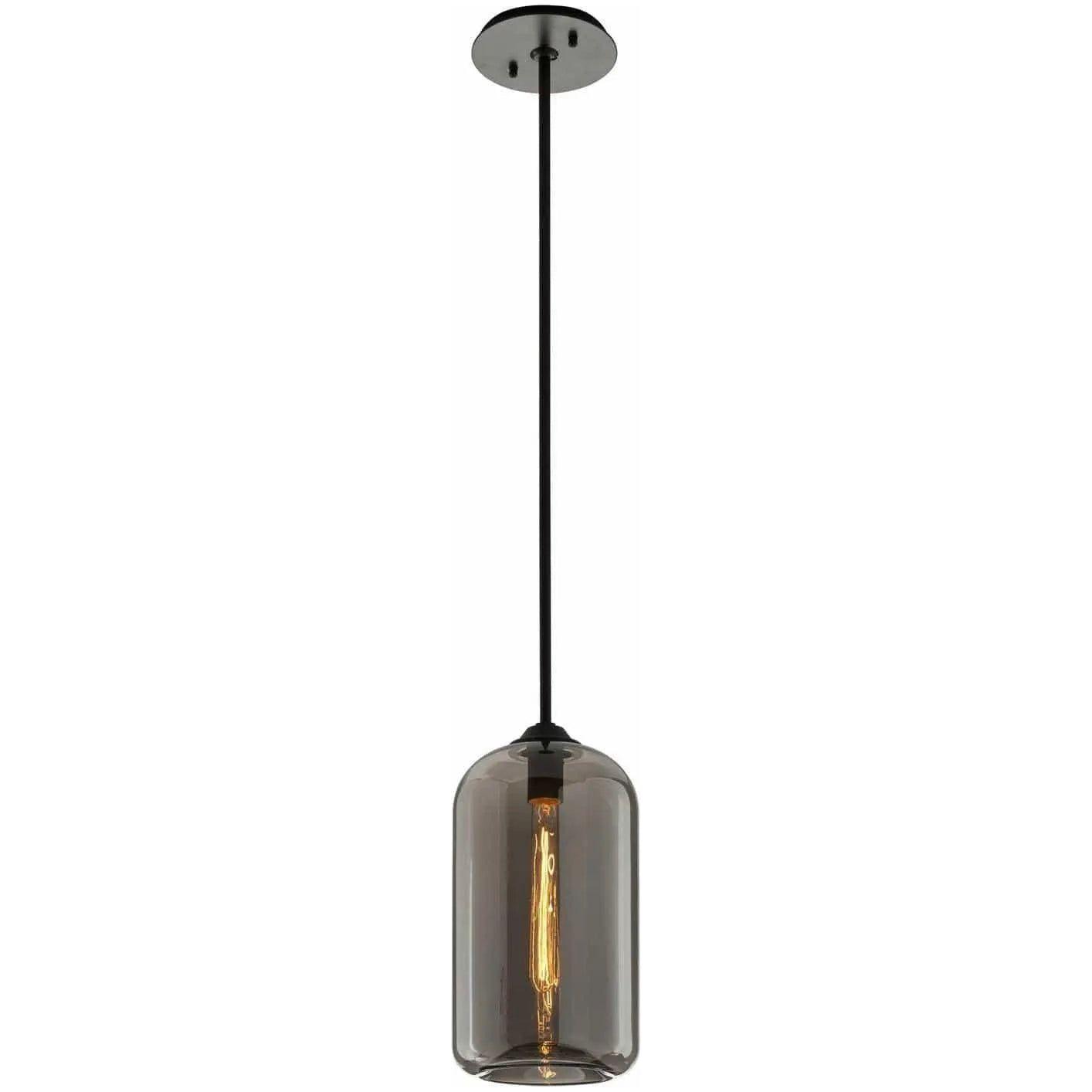 Troy Lighting - District Pendant - F5581-SBK - Canada Light Shop