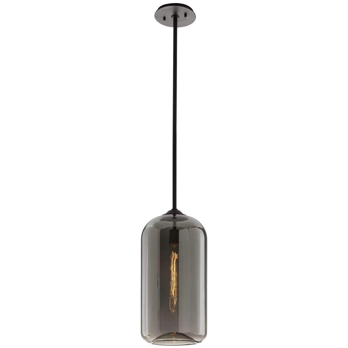 Troy Lighting - District Pendant - F5582-SBK - Canada Light Shop