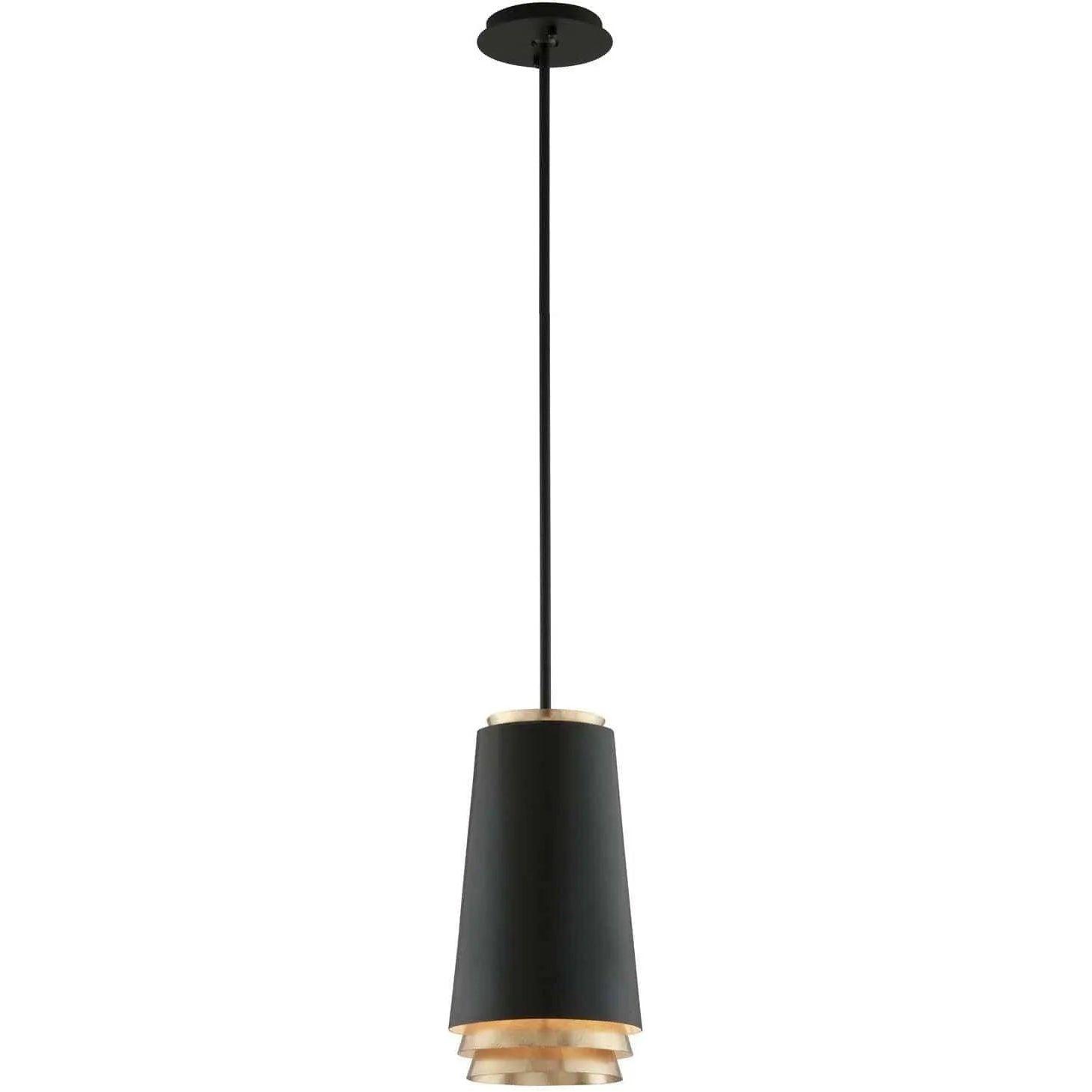 Troy Lighting - Fahrenheit LED Pendant - F5541-TBK/VGL - Canada Light Shop