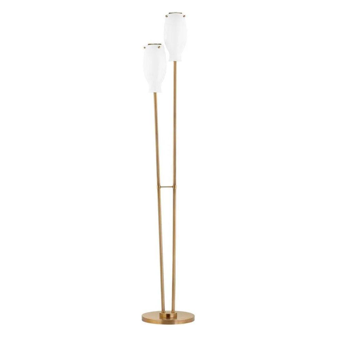 Troy Lighting - Geyser Floor Lamp - PFL1668-PBR - Canada Light Shop