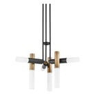 Troy Lighting - Koa Chandelier - F8634-PBR/SBK - Canada Light Shop