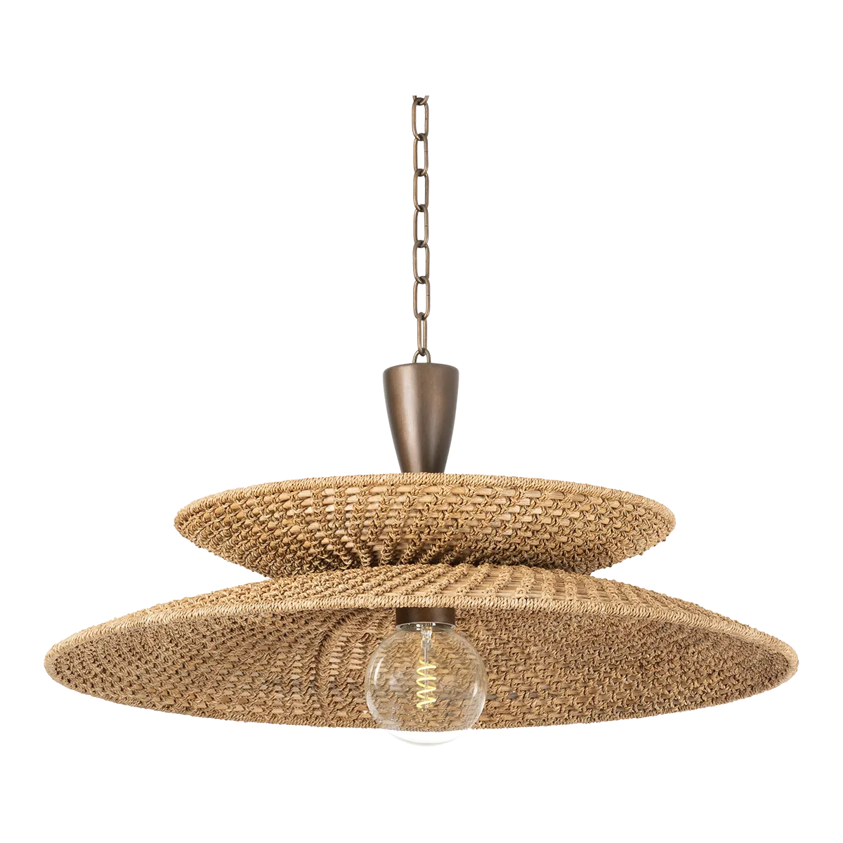 Troy Lighting - Landry Pendant - F1830-BRL - Canada Light Shop