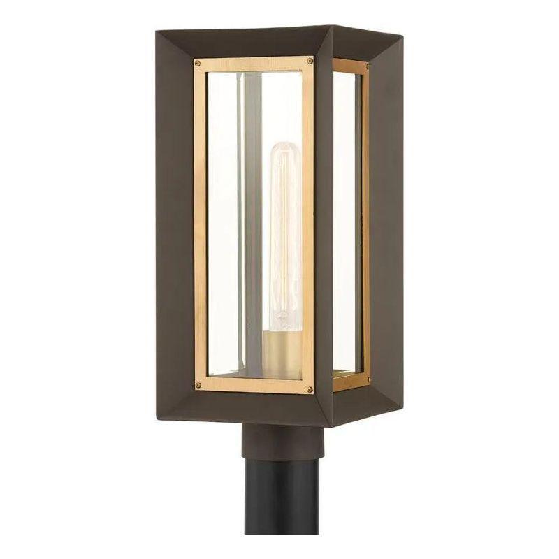 Troy Lighting - Lowry Exterior Post Mount - P4055-TBZ/PBR - Canada Light Shop