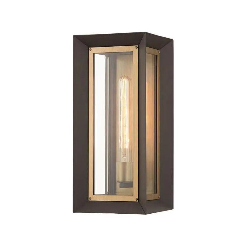 Troy Lighting - Lowry Exterior Wall Sconce - B4052-TBZ/PBR - Canada Light Shop