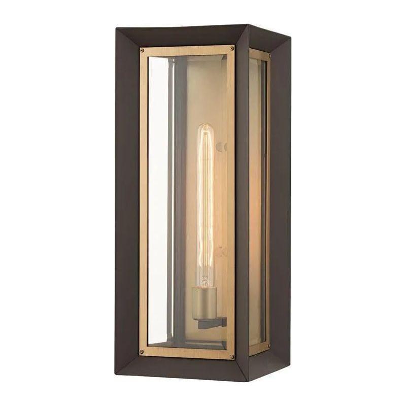Troy Lighting - Lowry Exterior Wall Sconce - B4053-TBZ/PBR - Canada Light Shop