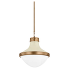 Troy Lighting - Maxton Pendant - F3117-PBR/SSD - Canada Light Shop