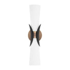 Troy Lighting - Muncie Wall Sconce - B2102-PBR/SBK - Canada Light Shop