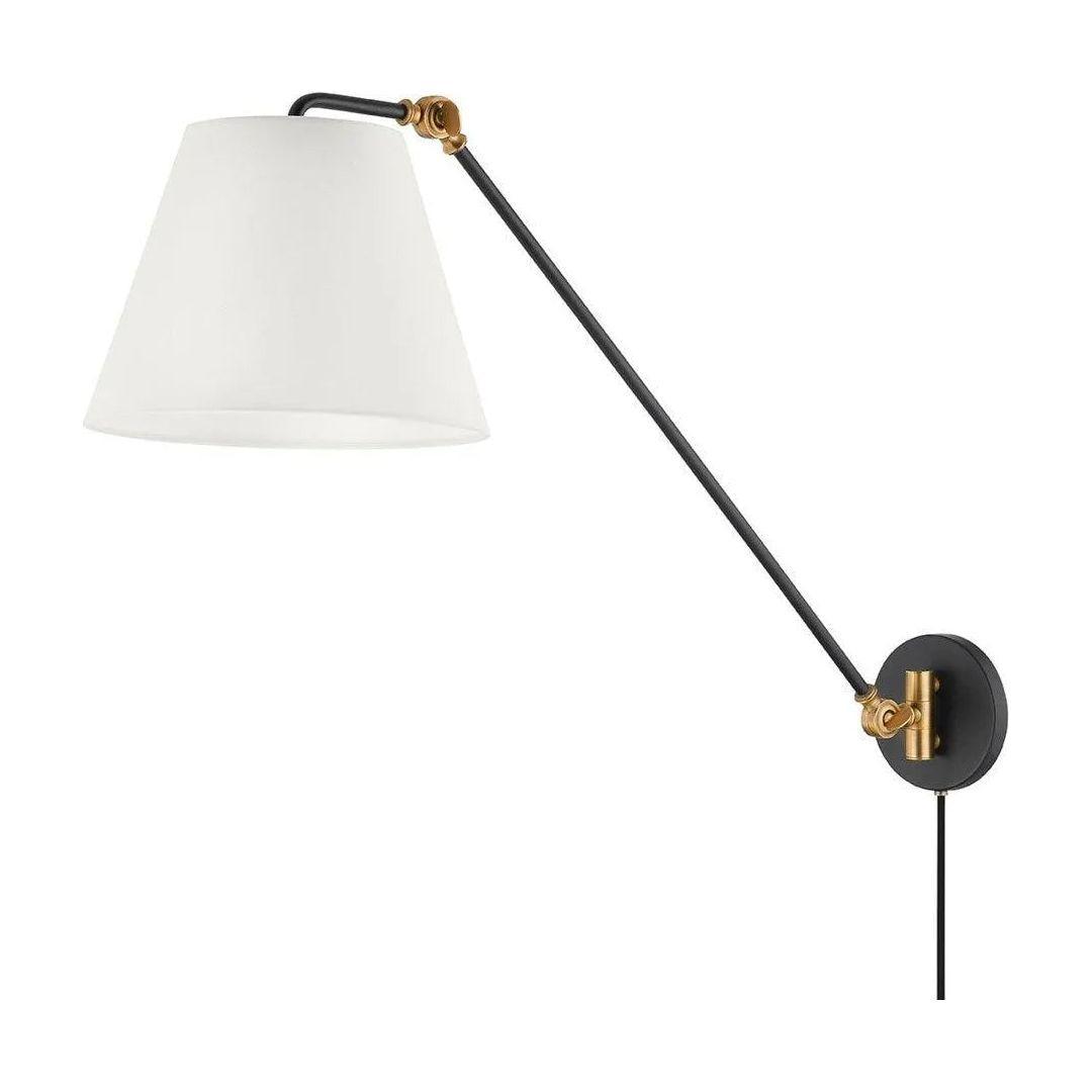 Troy Lighting - Navin Wall Sconce - PTL2627-PBR/TBK - Canada Light Shop