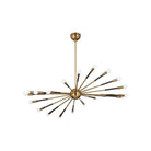 Troy Lighting - Obie Chandelier - F3051-PBR/BRZ - Canada Light Shop