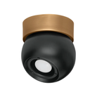 Troy Lighting - Odin Flush Mount - C1406-PBR/SBK - Canada Light Shop