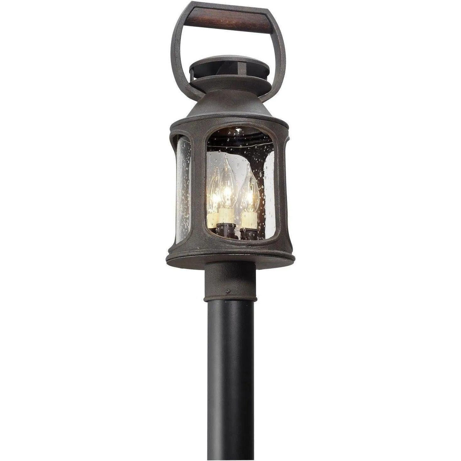 Troy Lighting - Old Trail Post Lantern - P4515 - Canada Light Shop