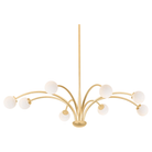 Troy Lighting - Orinda Chandelier - F2654-VGL - Canada Light Shop