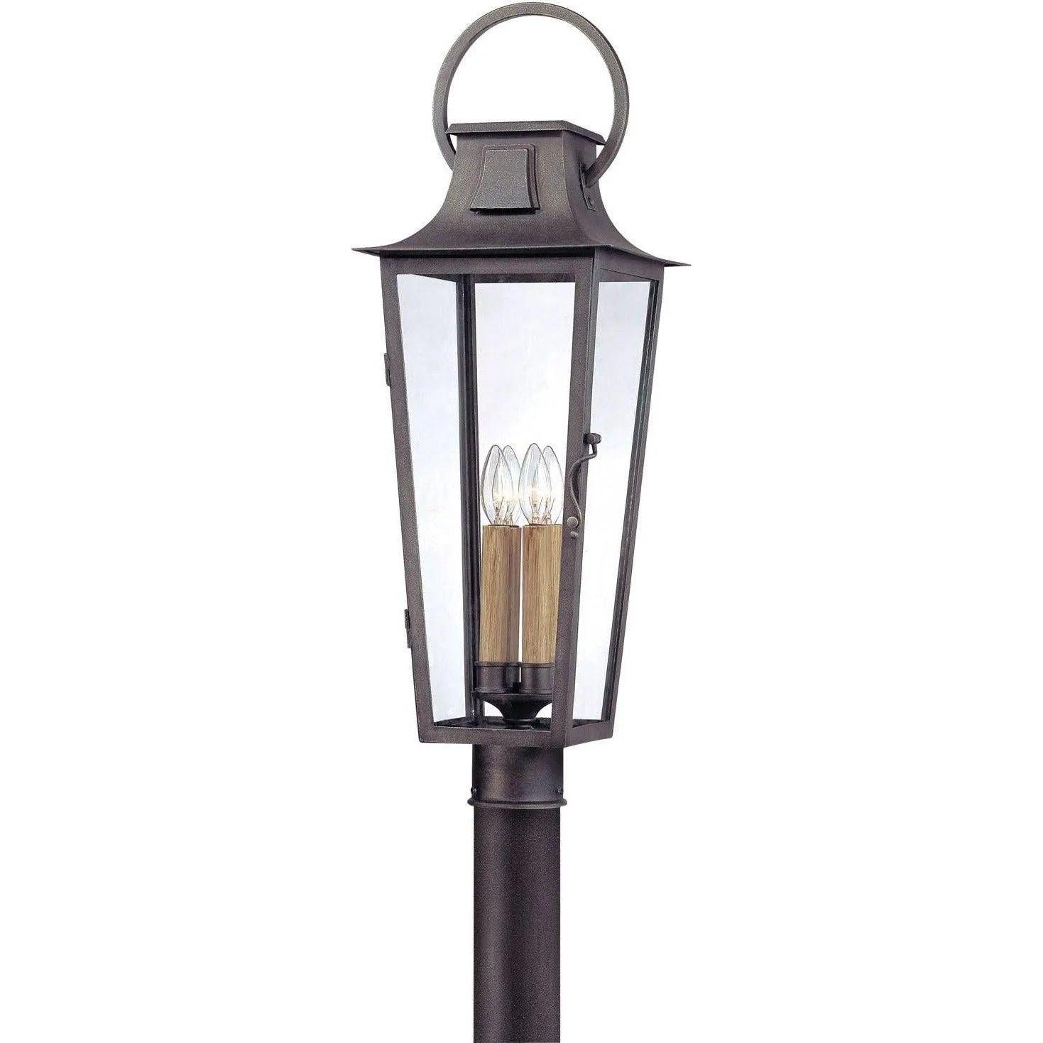Troy Lighting - Parisian Square Post Lantern - P2965-APW - Canada Light Shop