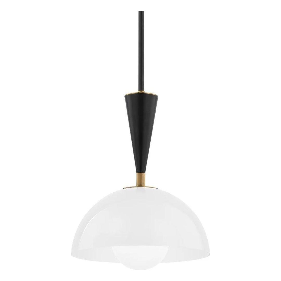 Troy Lighting - Payson Pendant - F1512-PBR/SBK - Canada Light Shop