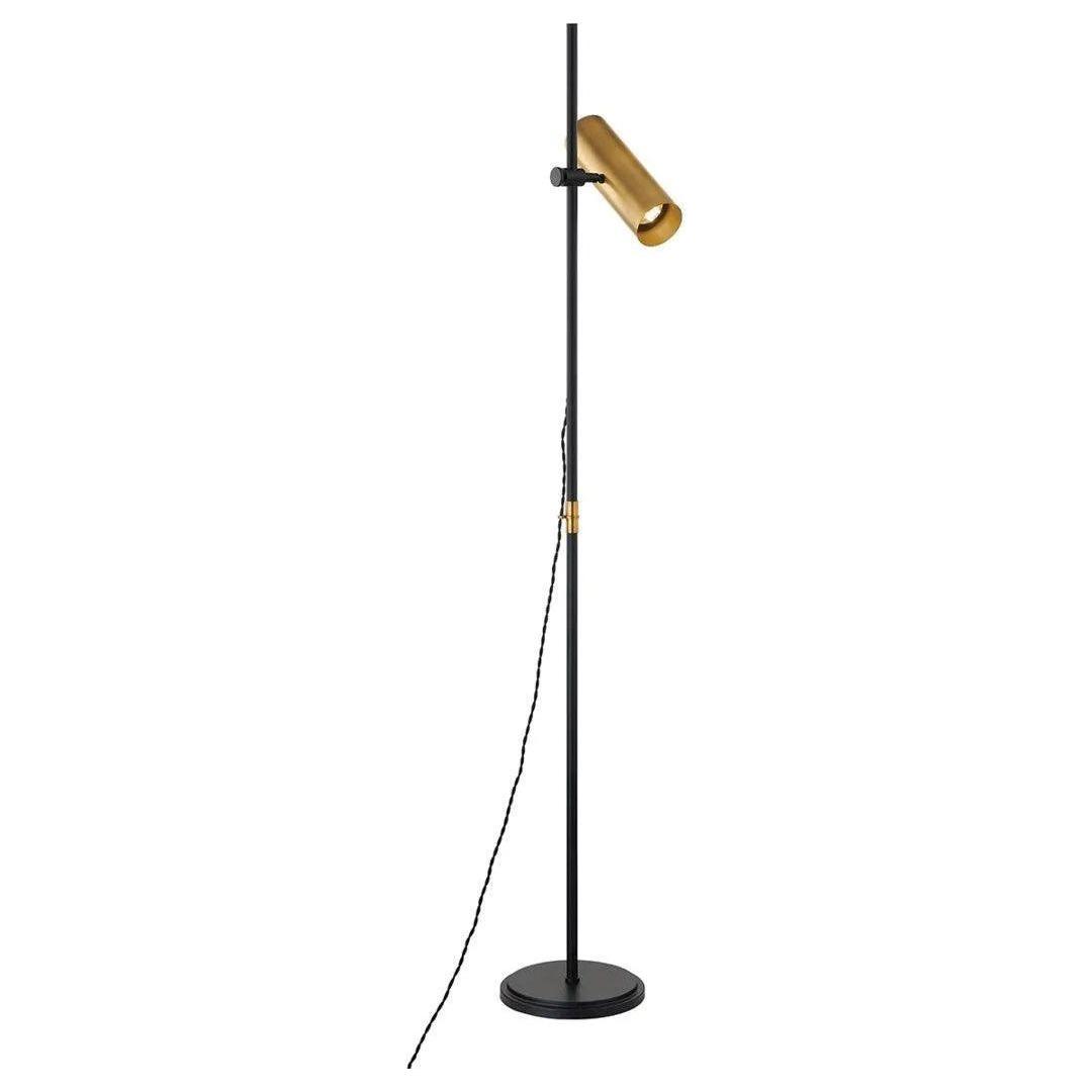 Troy Lighting - Quinn Floor Lamp - PFL9665-PBR/SBK - Canada Light Shop