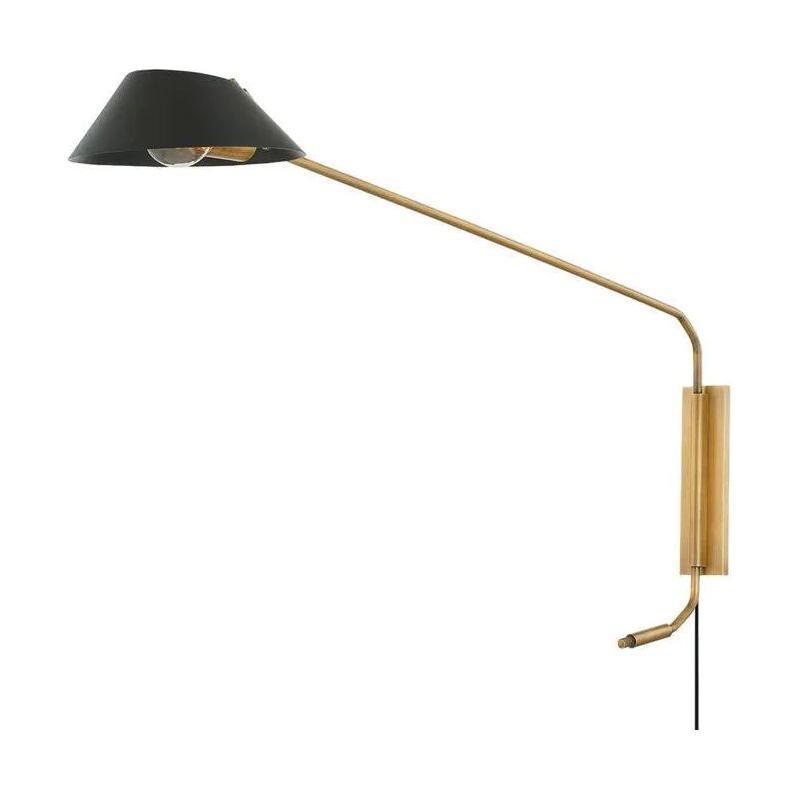 Troy Lighting - Sacramento Wall Sconce - PTL8128-PBR/SBK - Canada Light Shop