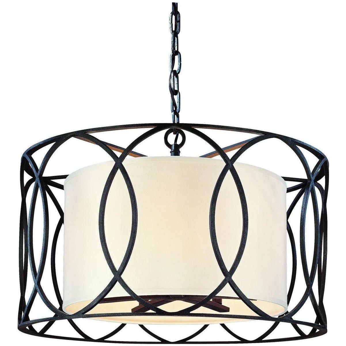 Troy Lighting - Sausalito Drum Pendant - F1285DB - Canada Light Shop