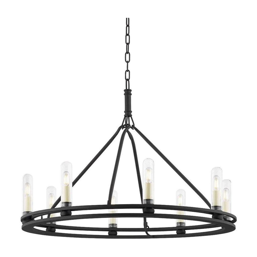 Troy Lighting - Sutton Exterior Chandelier - F6233-TBK - Canada Light Shop