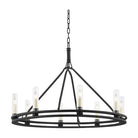 Troy Lighting - Sutton Exterior Chandelier - F6233-TBK - Canada Light Shop