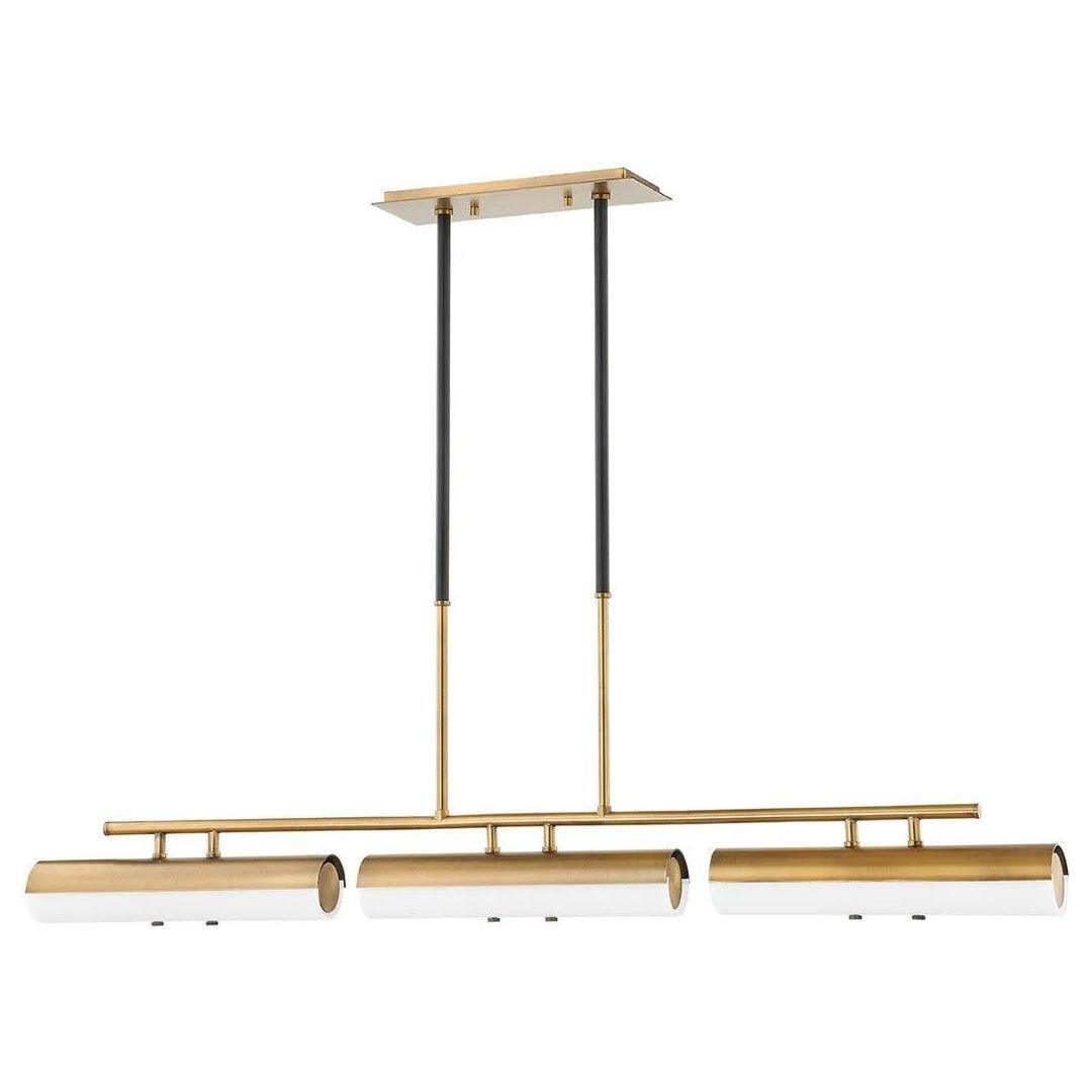 Troy Lighting - Titus LED Linear Pendant - F3248-PBR/SBK - Canada Light Shop