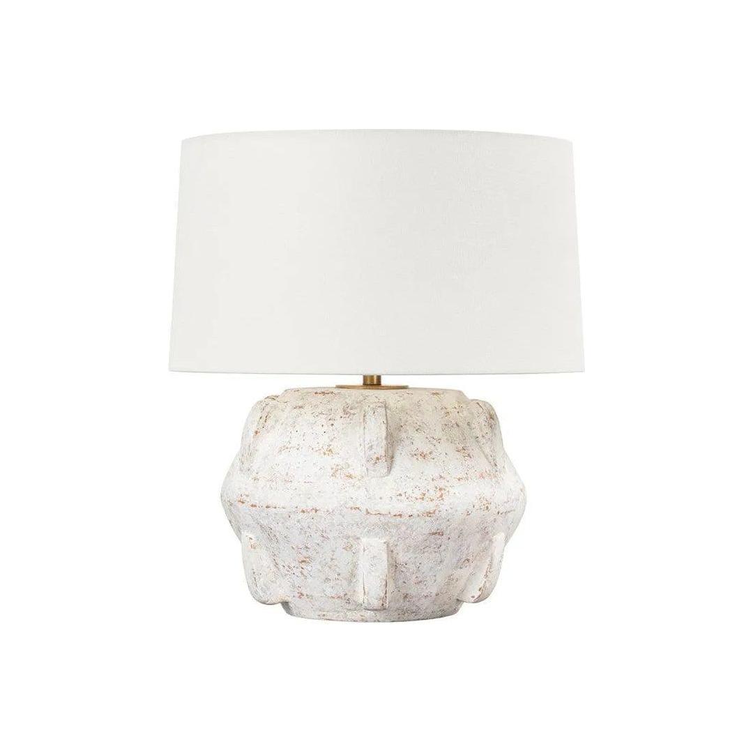 Troy Lighting - Vanda Table Lamp - PTL7519-PBR/CWT - Canada Light Shop