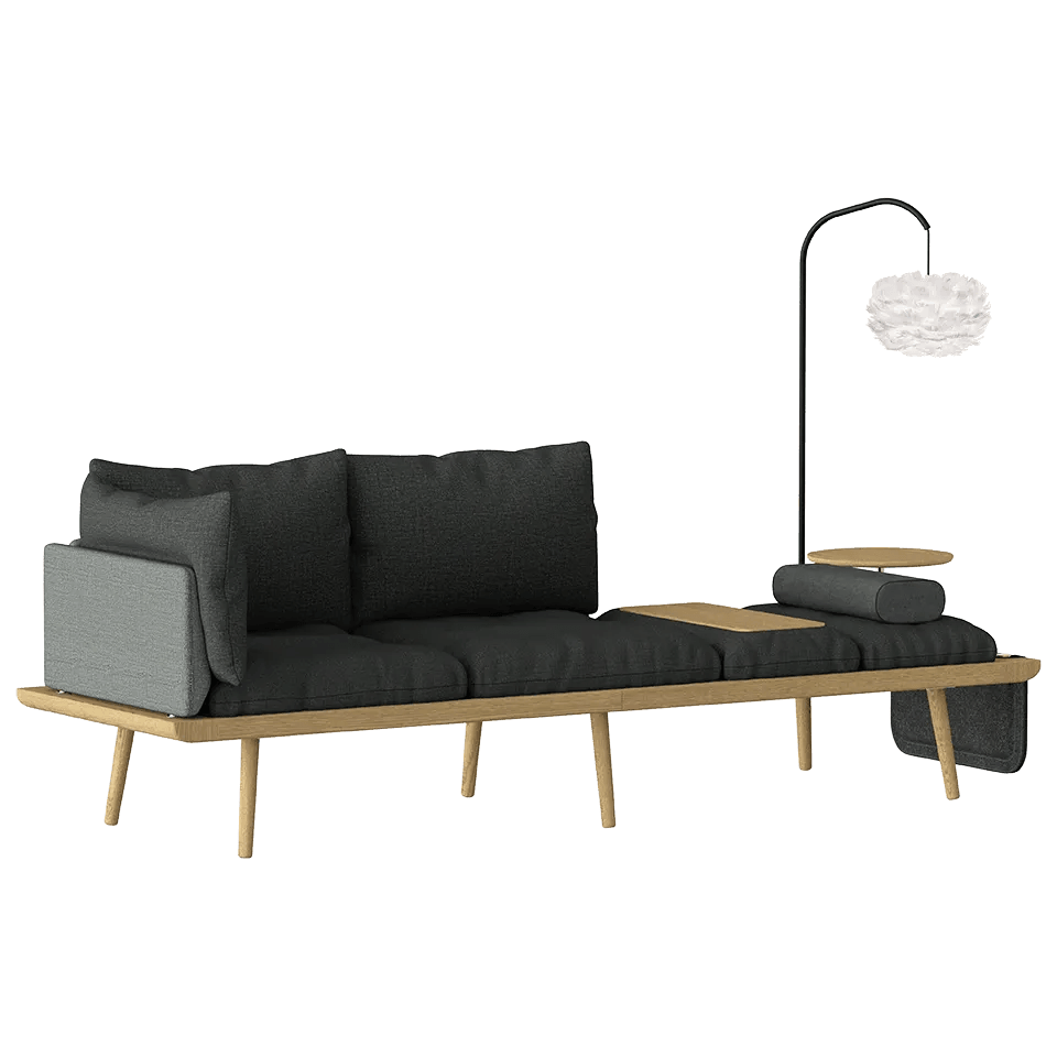 Umage - Lounge Around 3-seater - 5550+5550-1+5550-2 - Canada Light Shop