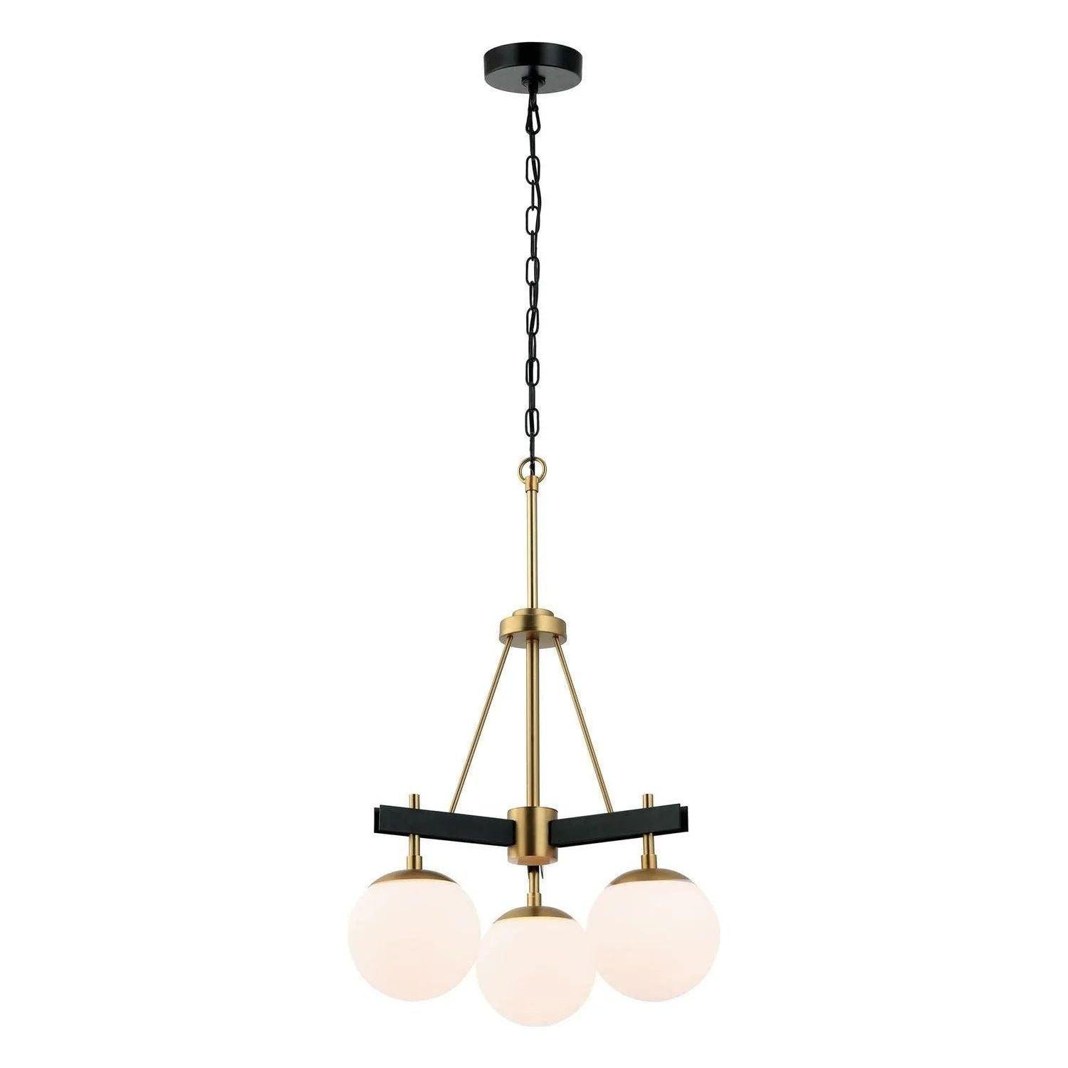 Varaluz - Allie Chandelier - 352C03BLSB - Canada Light Shop