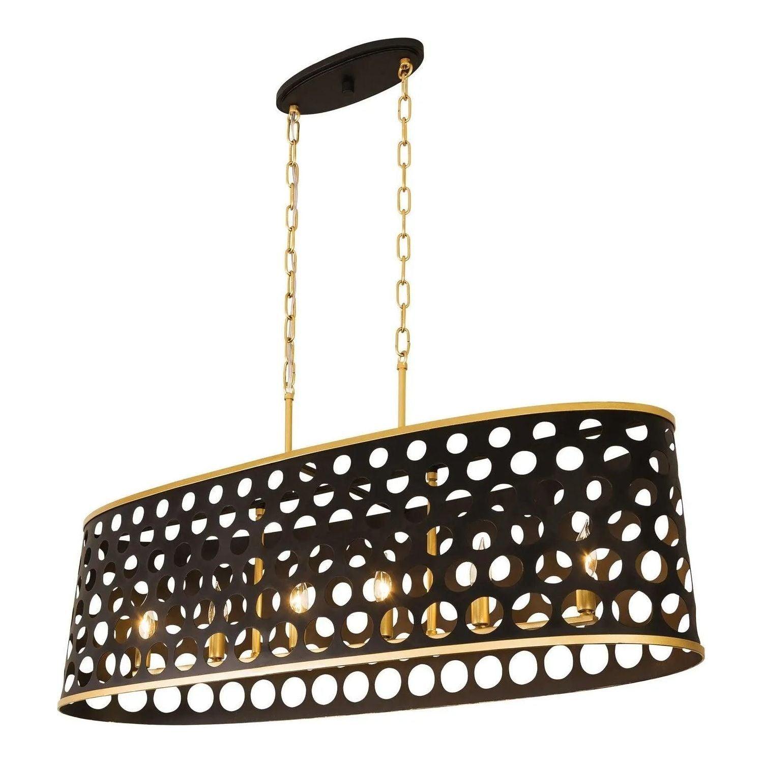 Varaluz - Bailey Linear Pendant - 346N06MBFG - Canada Light Shop