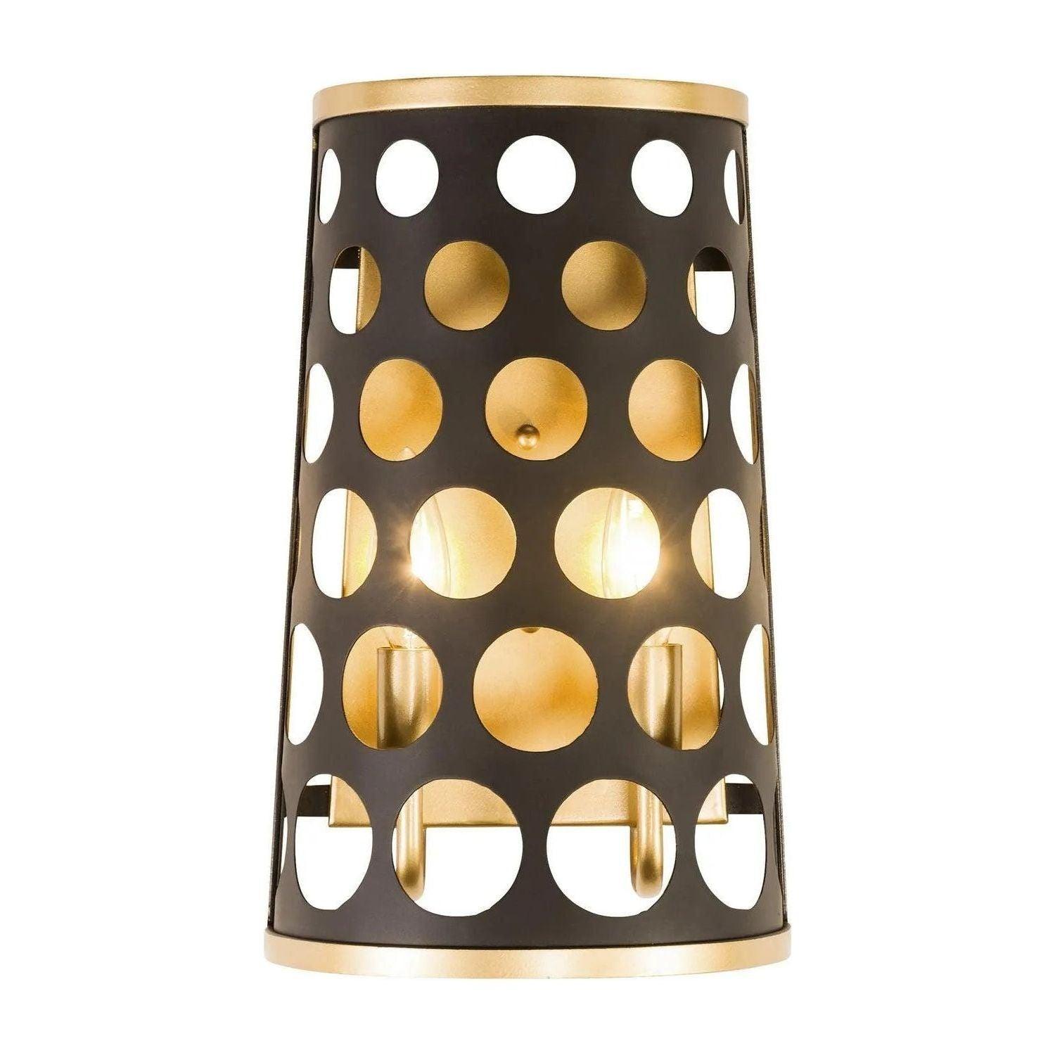 Varaluz - Bailey Wall Sconce - 346W02MBFG - Canada Light Shop