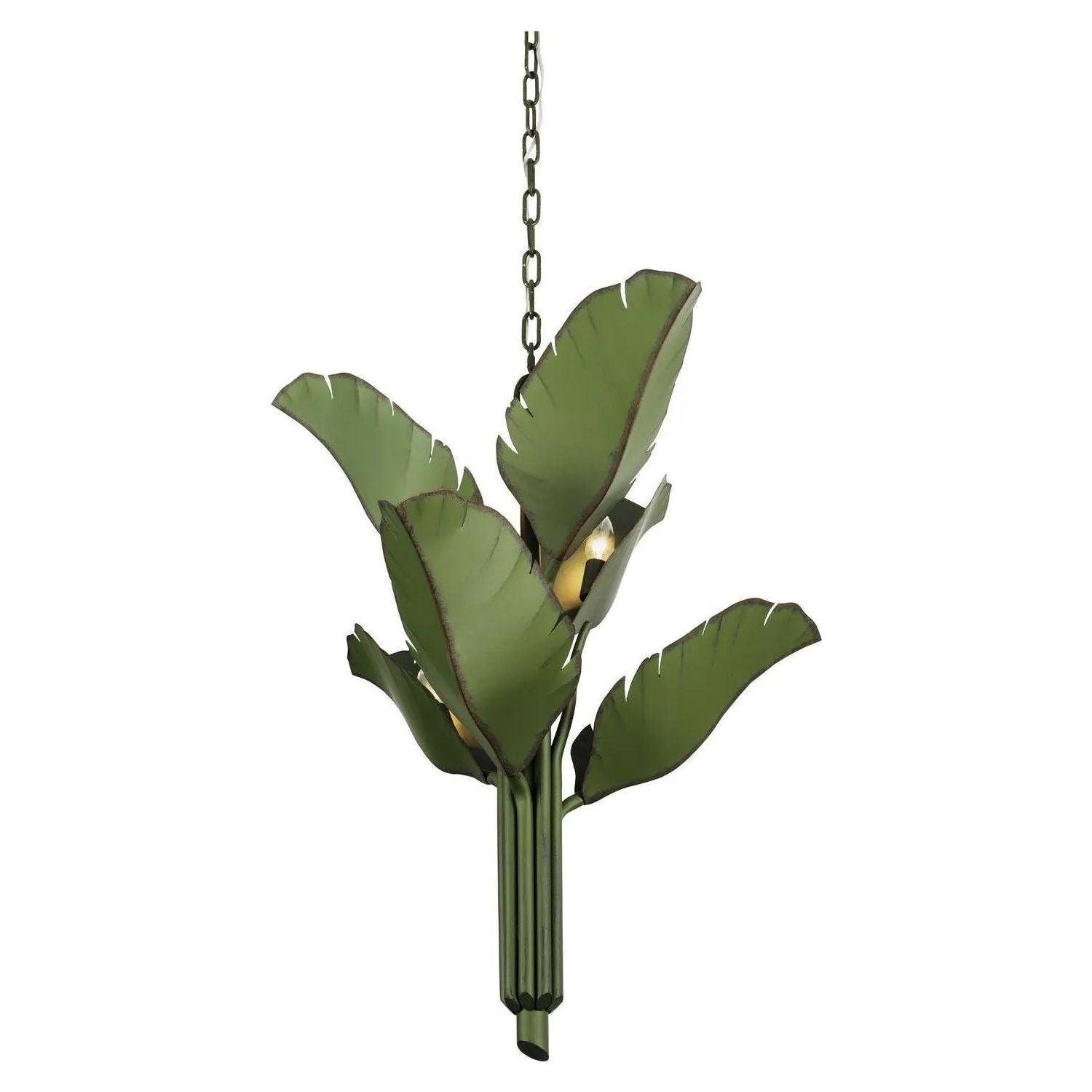 Varaluz - Banana Leaf Chandelier - 901C06 - Canada Light Shop