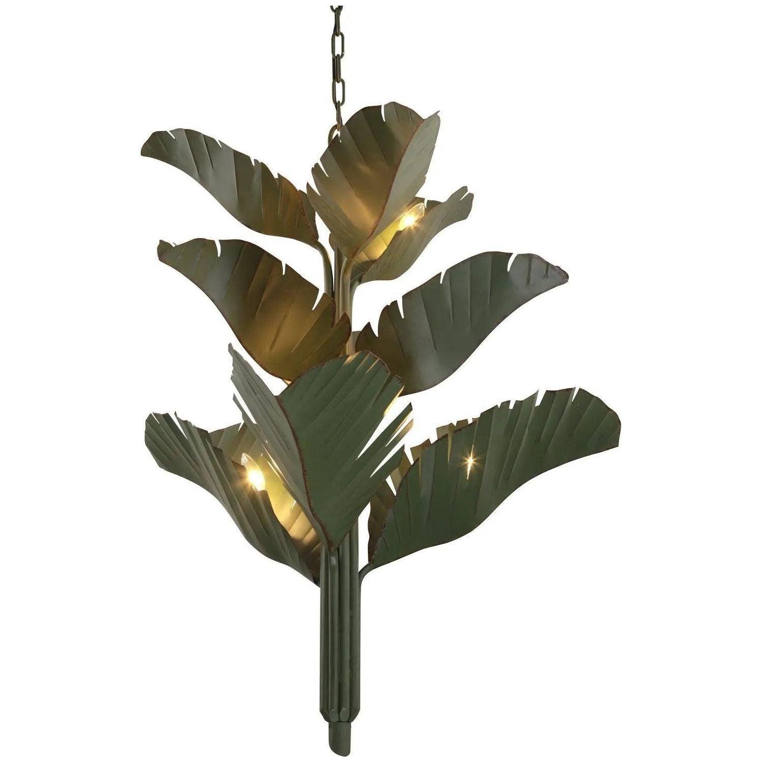 Varaluz - Banana Leaf Chandelier - 901C09 - Canada Light Shop