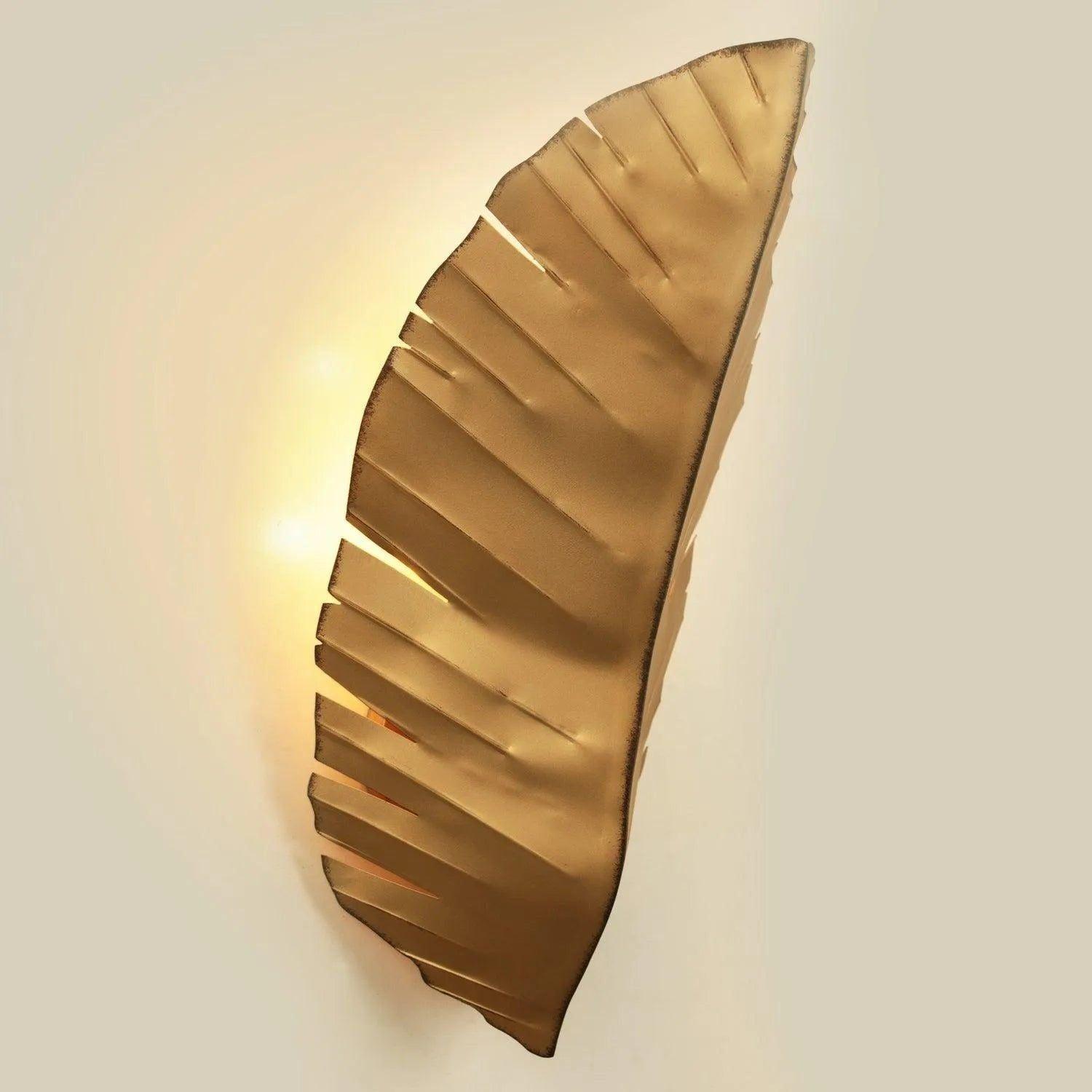 Varaluz - Banana Leaf Wall Sconce - 901K03GO - Canada Light Shop