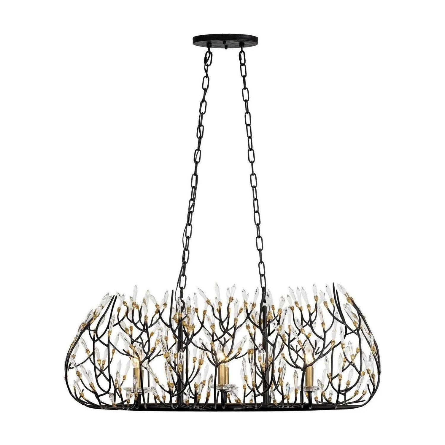 Varaluz - Bask Linear Pendant - 271N06MBFG - Canada Light Shop