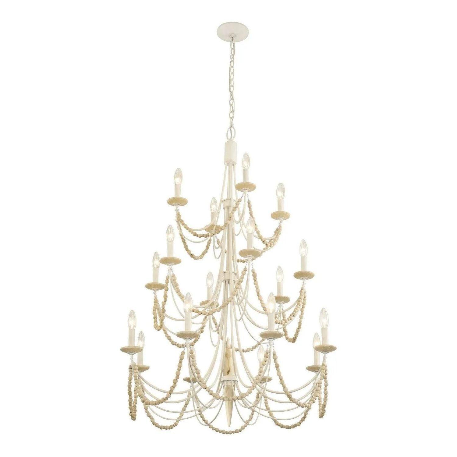 Varaluz - Brentwood 3-Tier Chandelier - 350C18CW - Canada Light Shop