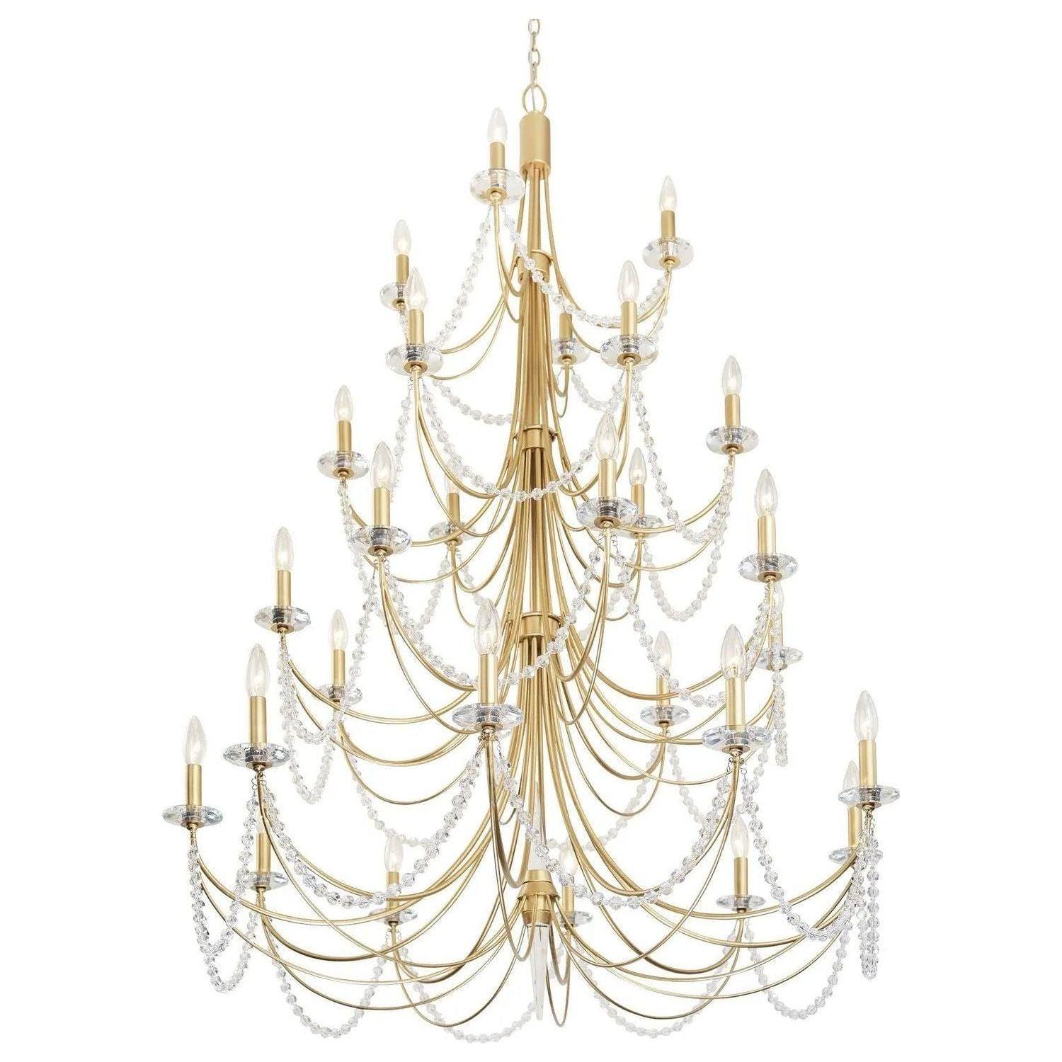 Varaluz - Brentwood 4-Tier Chandelier - 350C28FG - Canada Light Shop