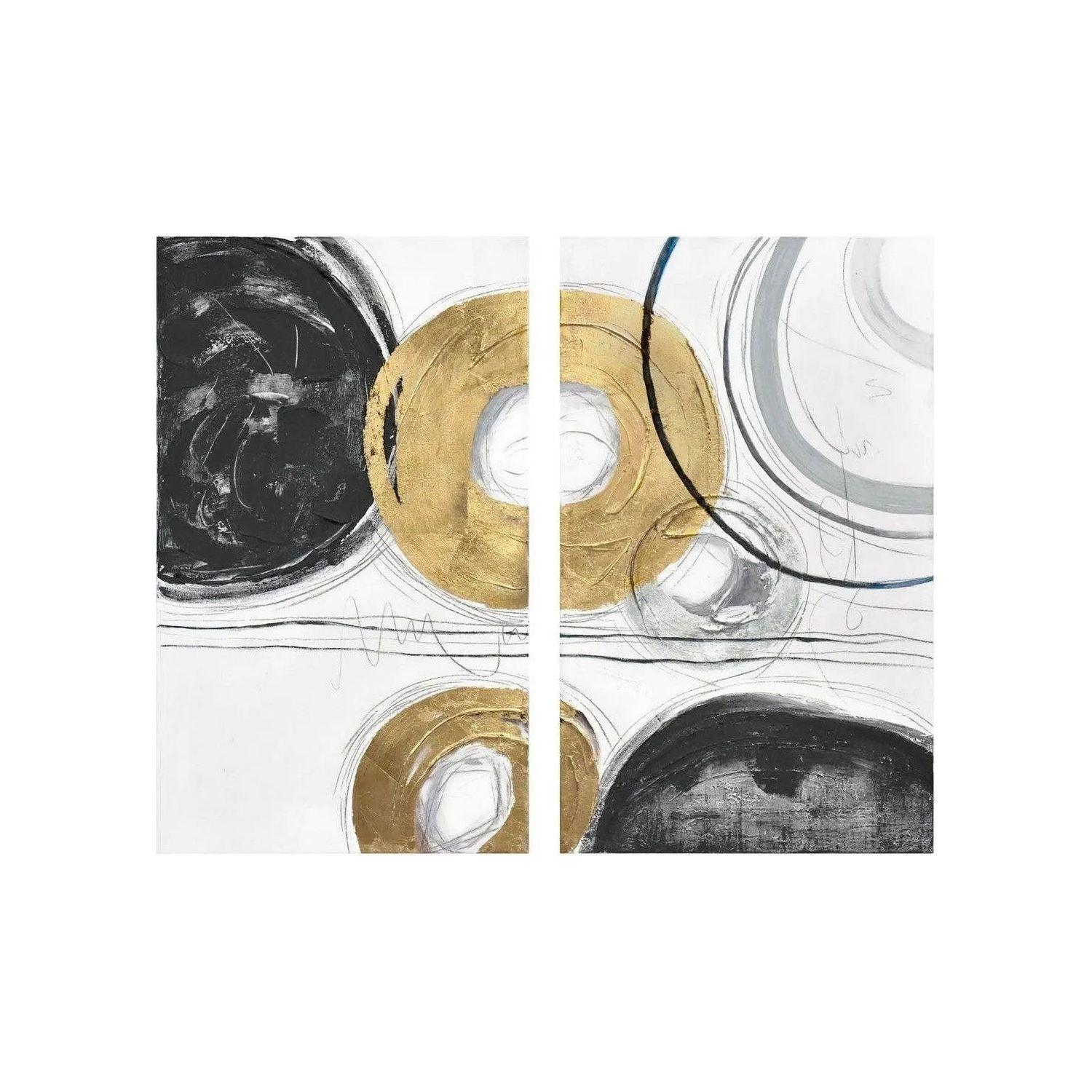 Varaluz - Circle Gets The Square Wall Art - 435WA10 - Canada Light Shop