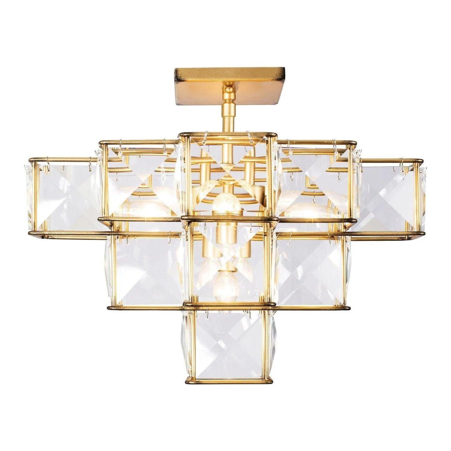 Varaluz - Cubic Ceiling Fixture - 329S05CG - Canada Light Shop
