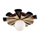 Varaluz - Daphne LED Convertible Flush Mount/Wall Sconce - 372S01SMBFG - Canada Light Shop