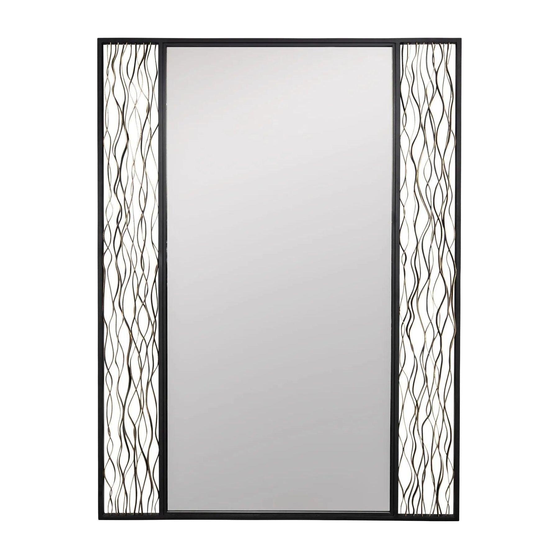 Varaluz - Estela Rectangular Mirror - 380MI30BMBFG - Canada Light Shop